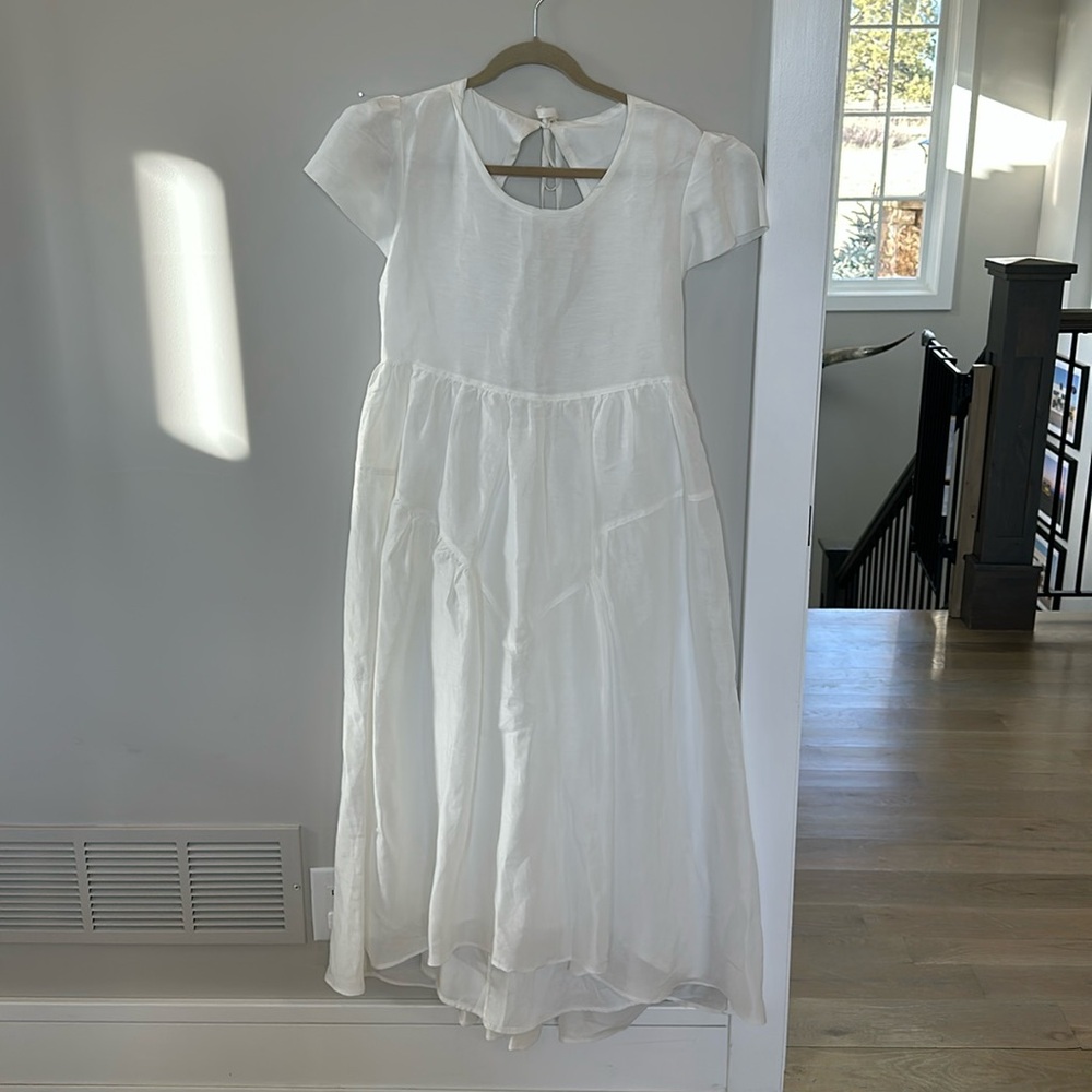 Bubble Cap Sleeve Dress